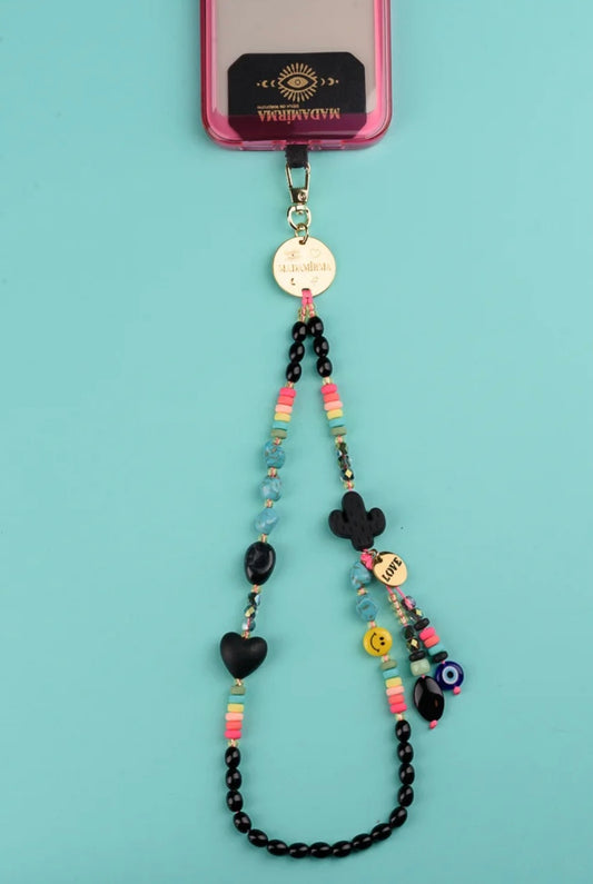 Bijou de téléphone Black Pink-MADAMIRMA