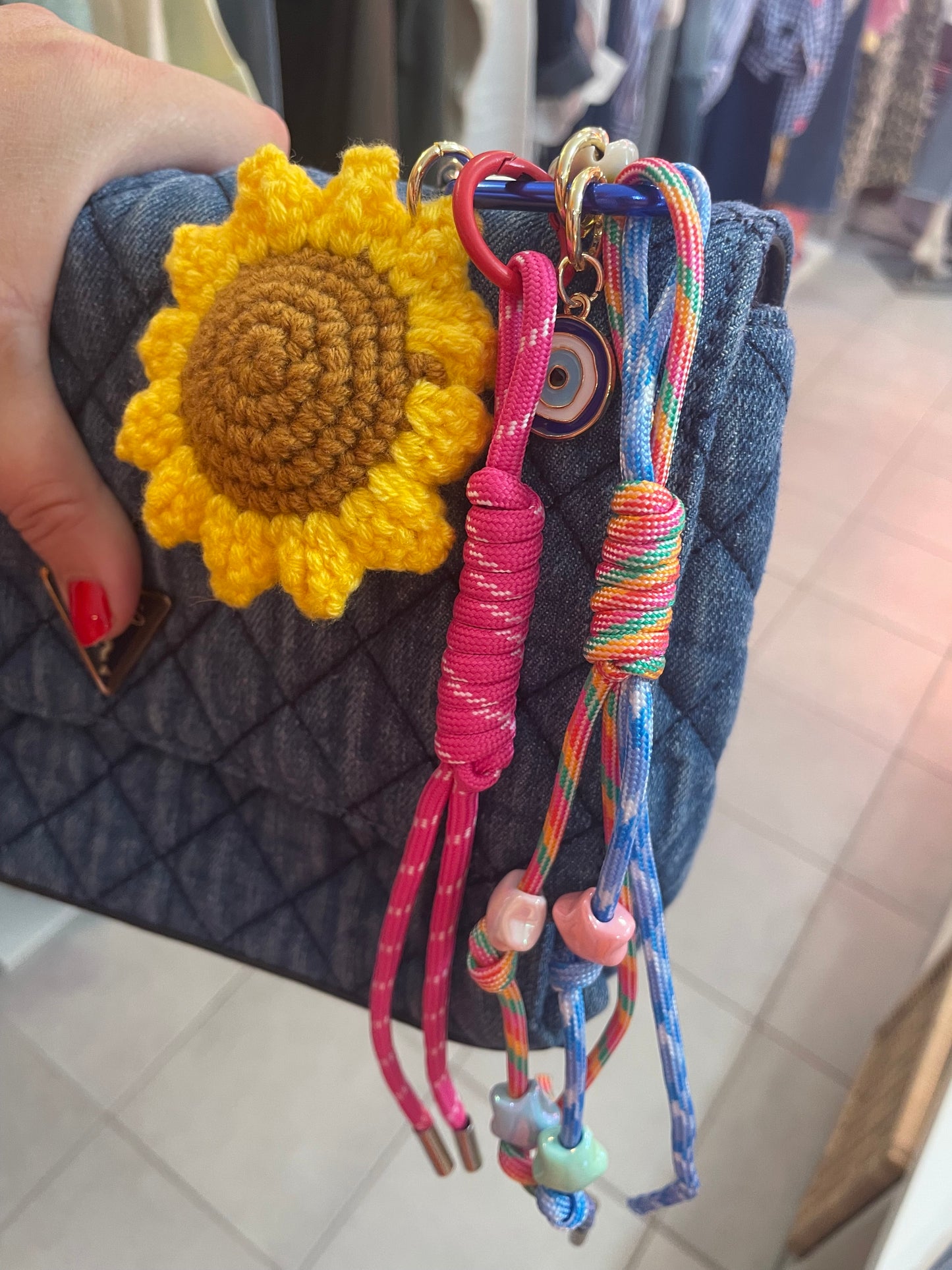 Accessoire de sac GRIGRI tournesol