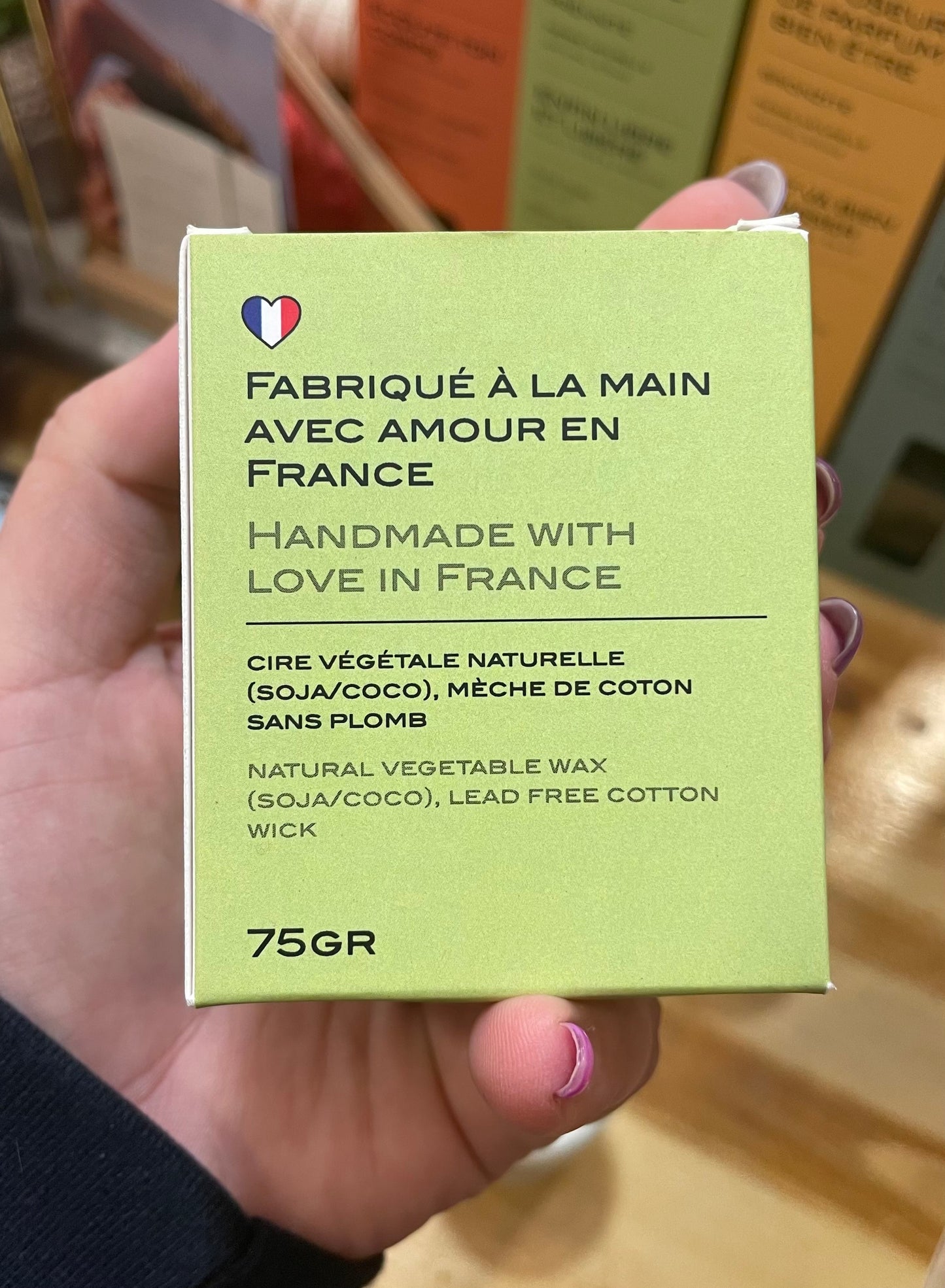 Bougie ENFIN LIBRE ET LIBÉRÉE