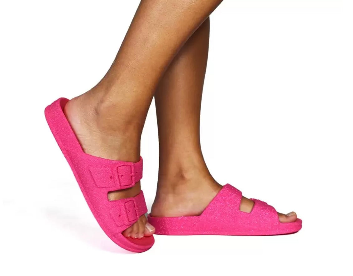 Claquette NÉON punk fluo MAMAN et FILLETTE