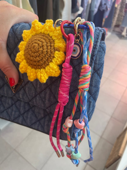 Accessoire de sac GRIGRI tournesol