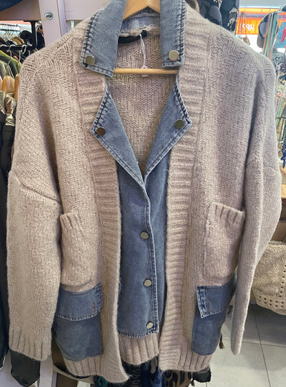 Veste Mila lainage et jean