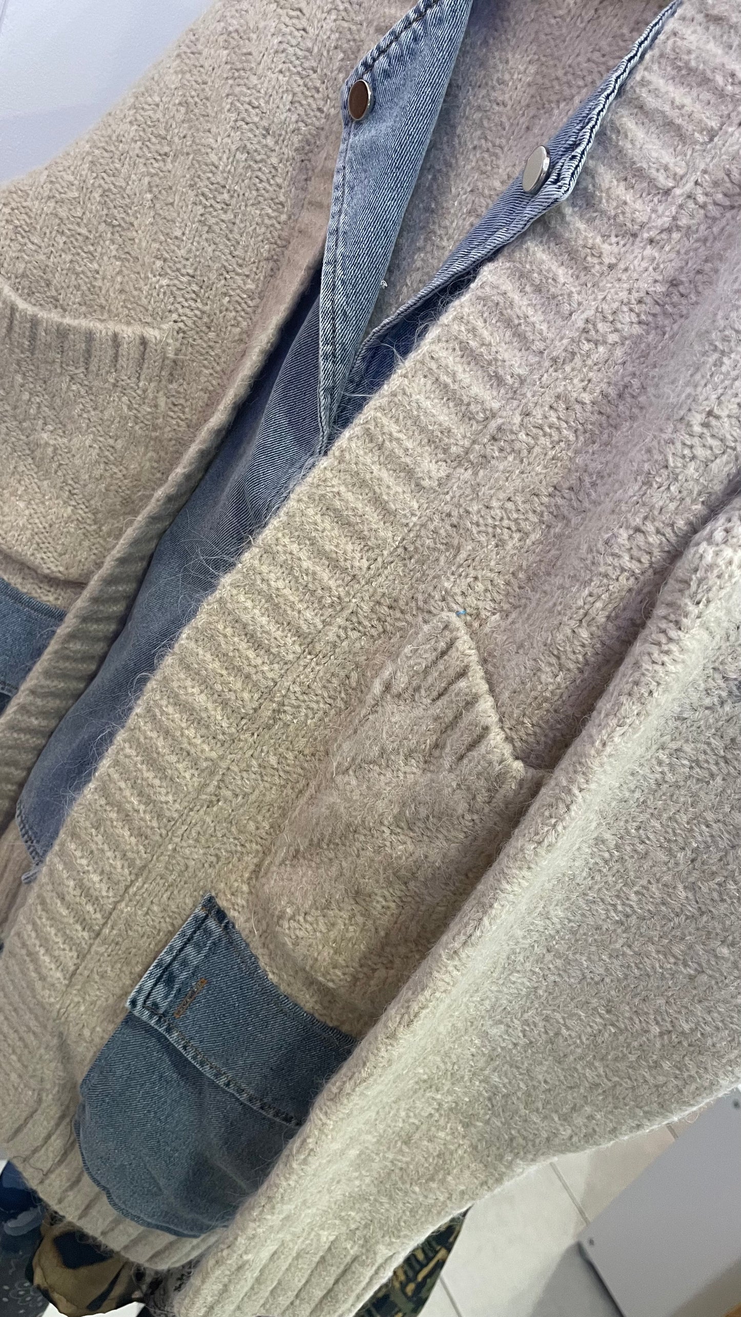 Veste Mila lainage et jean